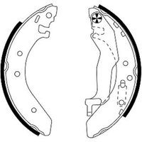 Textar 91043900 Brake Shoe Set
