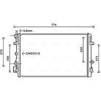 AVA SA2021 Cooling Radiator