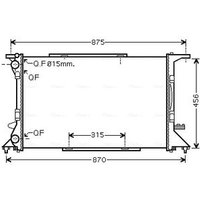 AVA AI2306 Cooling Radiator
