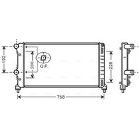 AVA FTA2250 Cooling Radiator