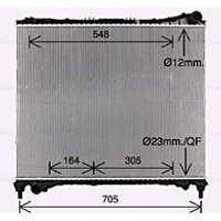 AVA AU2337 Cooling Radiator