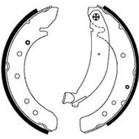 Textar 91049600 Brake Shoe Set