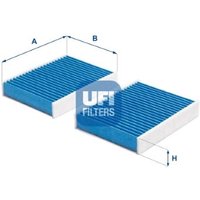 UFI 34.104.00 Argentium Cabin Filter