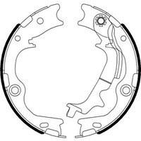 Textar 91078300 Brake Shoe Set