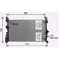 AVA OL2700 Cooling Radiator