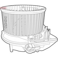 Denso DEA07015 Interior Blower