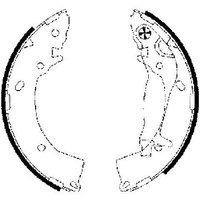 Textar 91063300 Brake Shoe Set