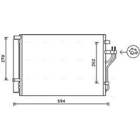 AVA HY5280D Cooling Condenser