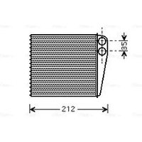 AVA DNA6256 Cooling Heater