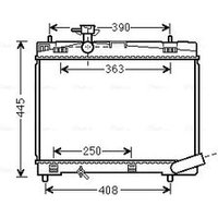 AVA TO2663 Cooling Radiator