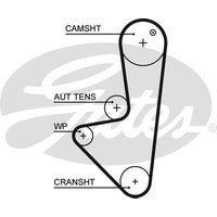 Gates 5574XS Timing Belt