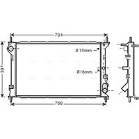 AVA FDA2411 Cooling Radiator