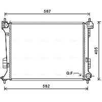 AVA HY2302 Cooling Radiator