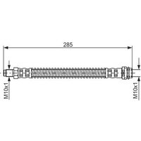Bosch 1987476841 Brake Hose (BH838)