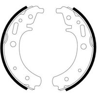 Textar 91042900 Brake Shoe Set