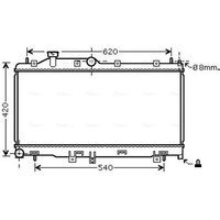 AVA SUA2072 Cooling Radiator