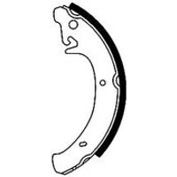 Textar 91037201 Brake Shoe Set