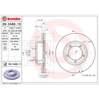Brembo 09.5488.11 Prime Brake Disc