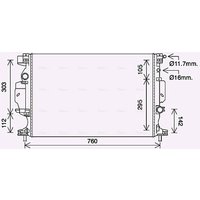 AVA FD2642 Cooling Radiator