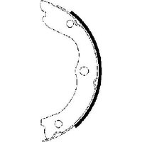 Textar 91062700 Brake Shoe Set