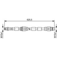 Bosch 1987481589 Brake Hose (BH1473)