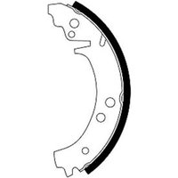 Textar 91029100 Brake Shoe Set
