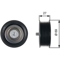 Gates T36487 DriveAlign Idler