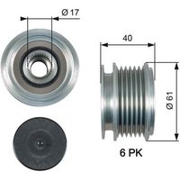 Gates OAP7013 Over Running Alternator Pulley