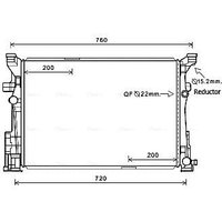 AVA MS2652 Cooling Radiator