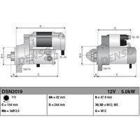 Denso DSN2019 Starter