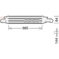 Denso DIT02036 Charger Intercooler