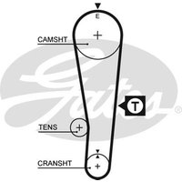 Gates 5382XS Timing Belt