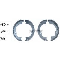 Textar 91073500 Brake Shoe Set