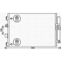 AVA FD5654D Cooling Condenser