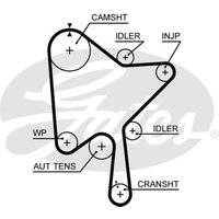 Gates 5686XS Timing Belt