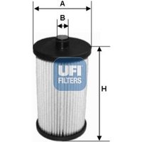 UFI 26.057.00 Fuel Filter