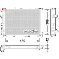 Denso DRM23033 Engine Cooling Radiator