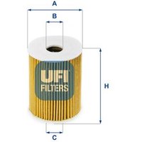 UFI 25.091.00 Oil Filter