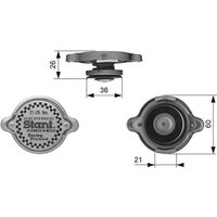 Gates RC10372 Radiator Cap