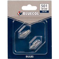 Bluecol 501 12V Capless Stop and Tail Bulb - Twin Pack