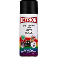 Tetrion Easy Spray Matt Black 400ml