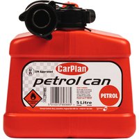CarPlan Tetracan Petrol Fuel Can Red 5L