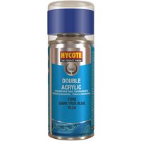 Hycote Ford Dark True Blue Double Acrylic Spray Paint 150ml