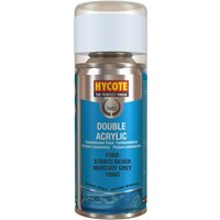 Hycote Ford Strato Silver Metallic Double Acrylic Spray Paint 150ml