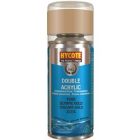 Hycote Ford Olympic Gold Metallic Double Acrylic Spray Paint 150ml