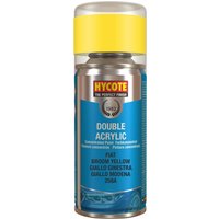 Hycote Fiat Broom Yellow Double Acrylic Spray Paint 150ml