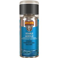 Hycote Hyundai Phantom Black Double Acrylic Spray Paint 150ml