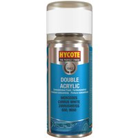 Hycote Mercedes Cirrus White Double Acrylic Spray Paint 150ml