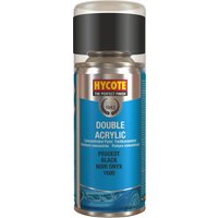 Hycote Peugeot Black Double Acrylic Spray Paint 150ml