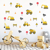 My Nametags Wall Stickers - Construction